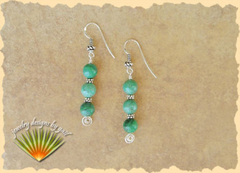 Yukata Chrysocolla Earrings