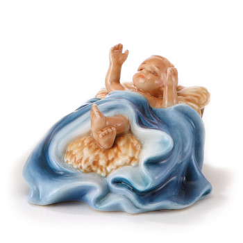 Divinity Nativity Sculptured Porcelain Figurine Holy Child