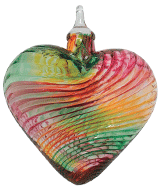 Classic Series Spumoni Heart Ornament