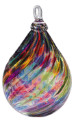 Raindrop Series Rainbow Ornament