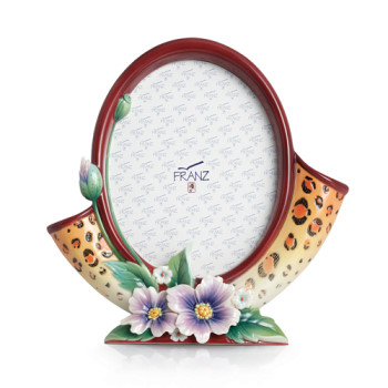 Safari Cheetah Porcelain Photo Frame