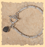 Pakaha Bracelet in Bright Silver