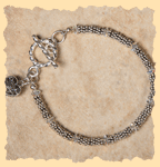 Pakaha Bracelet in Oxidized Silver