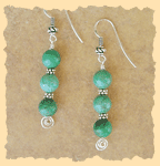 Yukata Chrysocolla Earrings