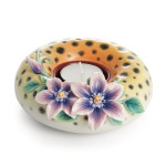 Safari Cheetah Porcelain Tea Light Holder