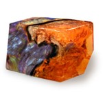 Fire Opal Soap Rock