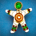 Gingerbread Man Tack