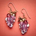 Grape Harvest Earrings