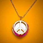 Peace Sign Pendant