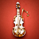 Violin Pin